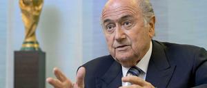 Joseph Blatter, Präsident der Fifa.