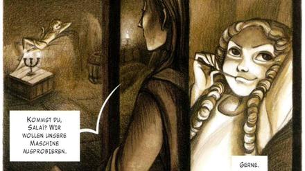 Meister und Mentor: Eine Szene aus dem besprochenen Band.