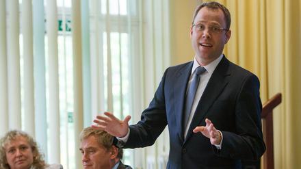Alles mit der Ruhe! Sozialsenator Mario Czaja.