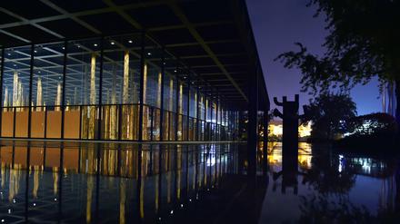 Die Neue Nationalgalerie am Kulturforum Berlin