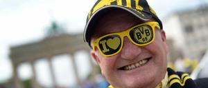 Angesichts der Fanzahlen von Dortmund und Wolfsburg dürfte Schwarzgelb am Wochenende die dominierende Farbe in der Hauptstadt sein.