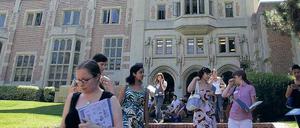 Teures Studium. 12 000 Dollar kostet ein Jahr an der University of California (hier der Campus in Los Angeles). 