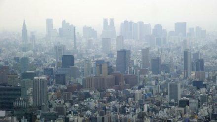 Die Skyline von Tokio