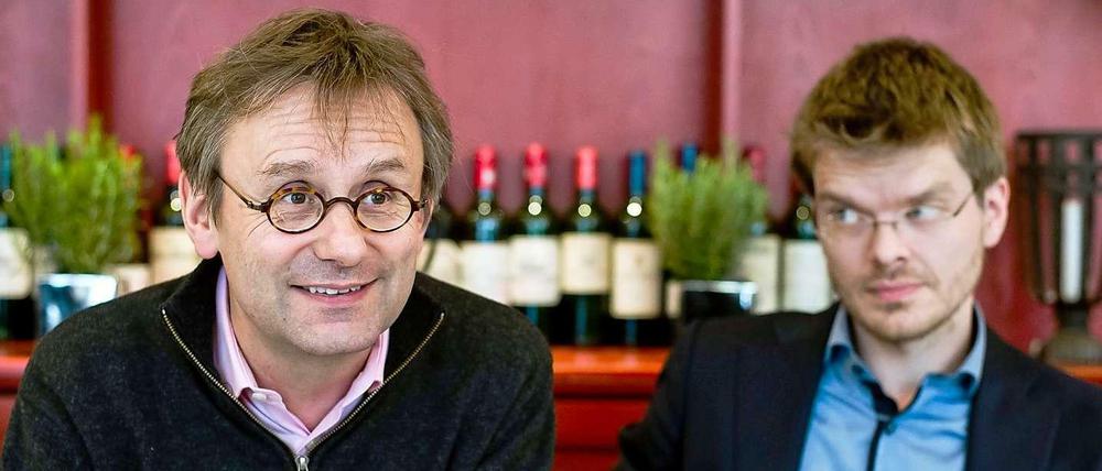 Simon Halsey und Gijs Leenaars.