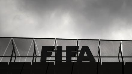 Dunkle Wolken über dem Fifa-Hauptquartier in Zürich. 