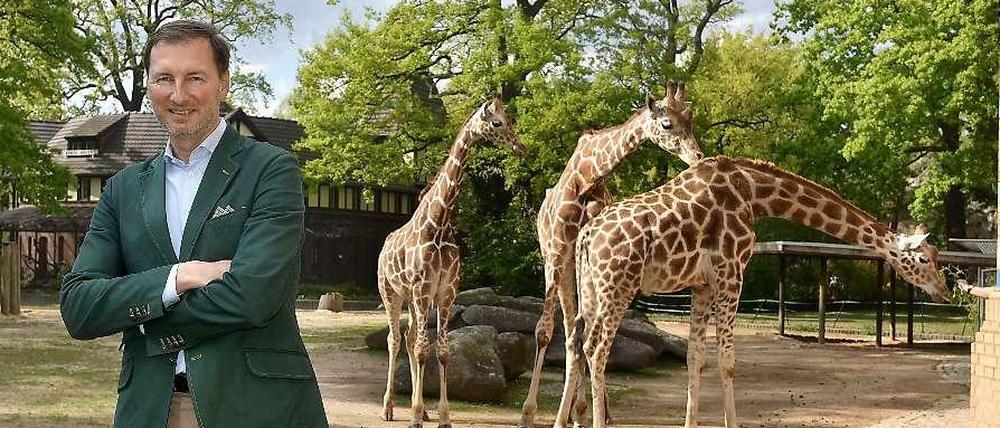 Herr über ein Tier-Imperium: Berlins Zoo-Direktor Andreas Knieriem.
