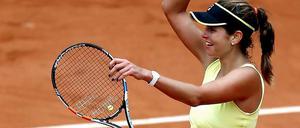 Mal was anderes. Görges spielte untypisches Sandplatztennis. 