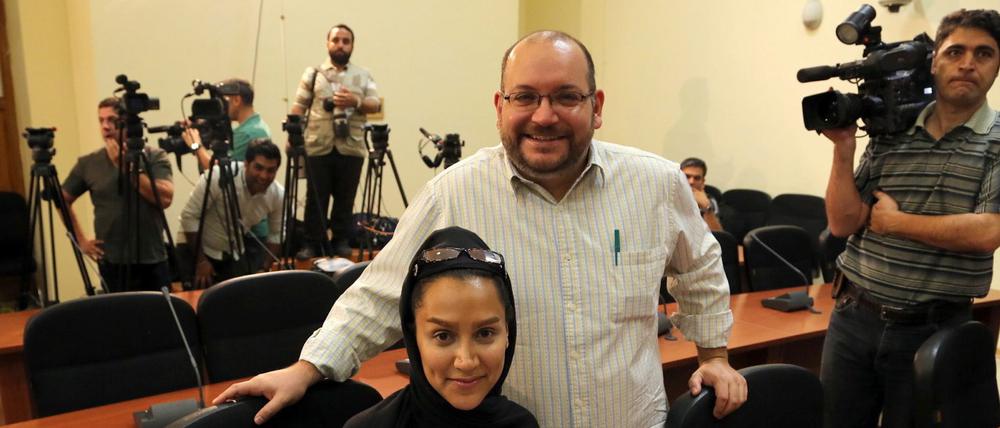 Jason Rezaian kam 2008 in den Iran und heiratete 2012 seine iranische Freundin Yeganeh Salehi (Archivbild vom Sepetember 2013).