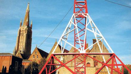 Die Installation des britisch-deutschen Künstlerduos HeHe.