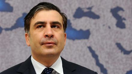 Der frühere Präsident Georgines, Michail Saakaschwili (Archivbild von 2010)