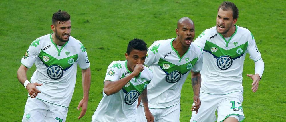 Wolfsburg jubelt. Ein Bild, an das man sich gewöhnen darf. 