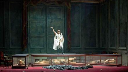 Cleopatra, gespielt von Valentina Farcas, in "Giulio Cesare in Egitto".