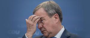 Kanzlerkandidat Armin Laschet im Konrad-Adenauer-Haus