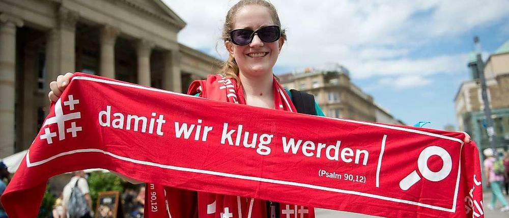 Das Wetter schön, die Laune heiter - so soll's sein.
