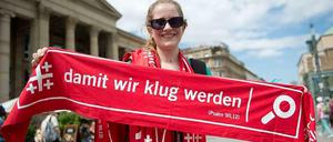 Das Wetter schön, die Laune heiter - so soll's sein.