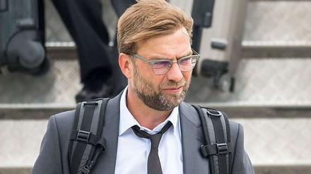 Rucksack gepackt - auf geht's! Aber zunächst mal nicht zu einem neuen Verein. Jürgen Klopp macht Pause.