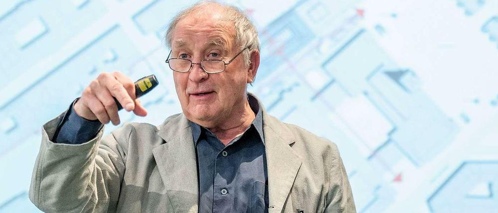 Volkwin Marg, 78, ist einer der Gründer des Hamburger Architekturbüros gmp und engagiert sich als Privatmann fürs Kulturforum. Er wünscht sich dort einen "Lustgarten der Moderne".