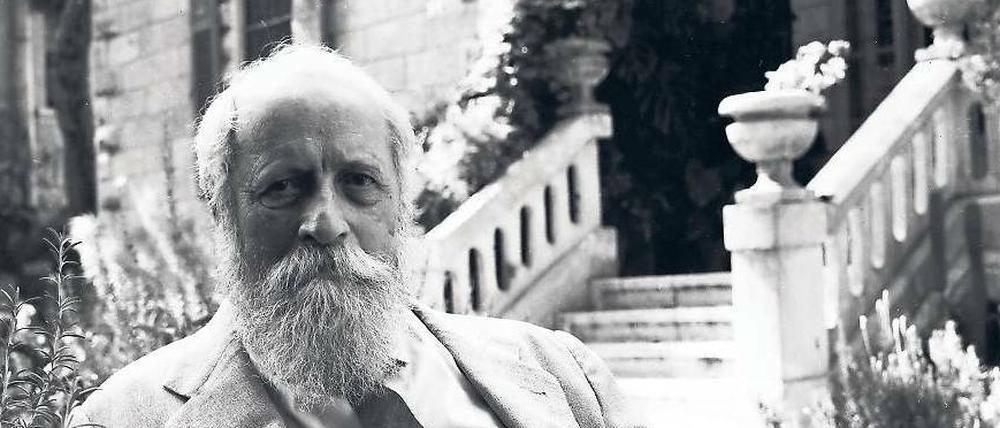 Mystiker des Du. Martin Buber 1957 in Jerusalem. Foto: bpk / Werner Braun