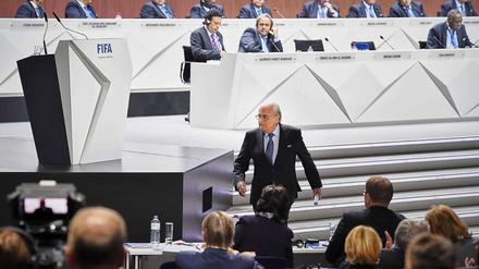 Sepp Blatter will die Fifa hinter sich lassen - so schwer es auch fällt.