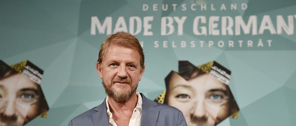 Sönke Wortmann bei der Vorstellung seines neuen Filmprojekts "Deutschland - Made by Germany"