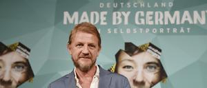 Sönke Wortmann bei der Vorstellung seines neuen Filmprojekts "Deutschland - Made by Germany"