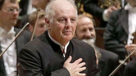 Daniel Barenboim, hier bei einem Benefiz-Konzert für die Staatsoper, 2014 in der Philharmonie.