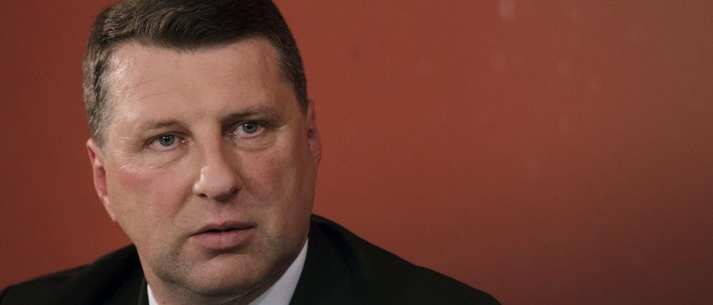Der neue lettische Präsident Raimonds Vejonis ist das erste grüne Staatsoberhaupt eines EU-Landes.
