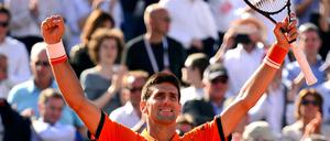 Novak Djokovic steht im Halbfinale der French Open. 