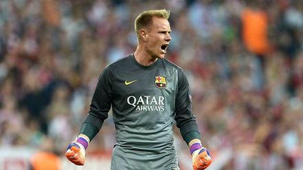 Der letzte Deutsche. Marc-André ter Stegen trifft am Samstag mit dem FC Barcelona im Finale der Champions League in Berlin auf Juventus Turin. Der 23-Jährige ist 2014 für zwölf Millionen Euro von Borussia Mönchengladbach zu Barça gewechselt.