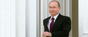 Lächelt weiter. Russlands Präsident Wladimir Putin sucht nach seiner Ausladung beim G-7-Gipfel die Nähe der Brics-Staaten. 