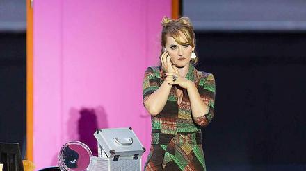 Katharine Mehrling in einer Szene des Musicals "Kiss me, Kate".