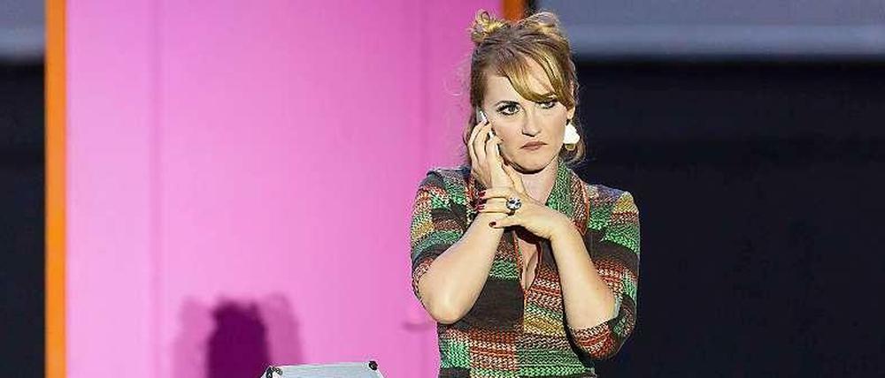 Katharine Mehrling in einer Szene des Musicals "Kiss me, Kate".