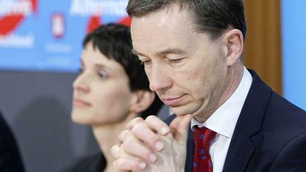 Haben sich nicht mehr viel zu sagen: Frauke Petry und Bernd Lucke.