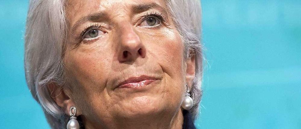 Die Chefin des Internationalen Währungsfonds (IWF), Christine Lagarde.