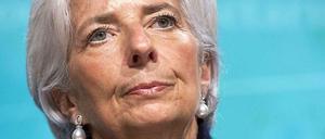 Die Chefin des Internationalen Währungsfonds (IWF), Christine Lagarde.