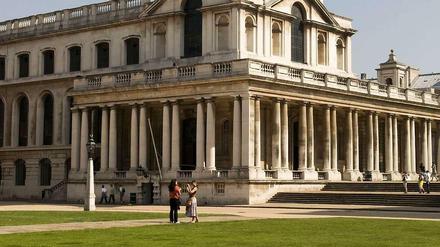 Tradition - aber mit Flexibilität. Die Briten legen bei ihren Universitäten auf Humboldt'sche Prinzipien wert. Aber neben den berühmten alten Unis sind inzwischen viele neue entstanden, mit eigenem Profil. Das Foto zeigt das Royal Naval College der Universität Greenwich. 