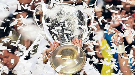 Unter Siegern. Nur ein kleiner Kreis von Klubs hat echte Chancen auf den Champions-League-Pokal.