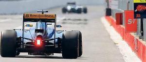 Wann wird’s rot? Die kleinen Formel-1-Teams wie Sauber wollen sich nicht mehr länger kleinhalten lassen. 