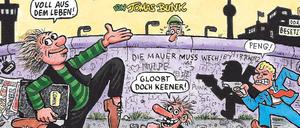 Peng! In diesem Selbstporträt auf seinem Buchcover nimmt Bunk schon den Namen des Preises vorweg, mit dem er an diesem Wochenende beim Comicfestival München ausgezeichnet wird.