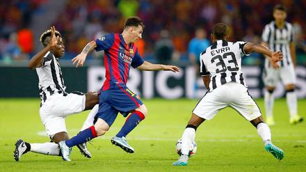 Allein gegen Alle. Das klappte bei Lionel Messi diesmal nicht so richtig.