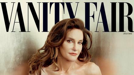"Call me Caitlyn" (auf deutsch: "Nennt mich Caitlyn") auf dem Titel des US-Magazins "Vanity Fair". Bruce Jenner präsentiert sich erstmals in einer Fotoserie als Frau.