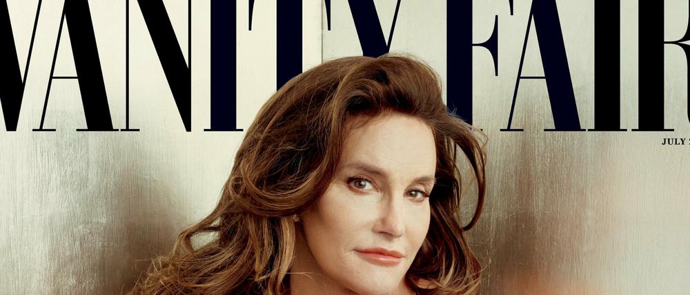 "Call me Caitlyn" (auf deutsch: "Nennt mich Caitlyn") auf dem Titel des US-Magazins "Vanity Fair". Bruce Jenner präsentiert sich erstmals in einer Fotoserie als Frau. 