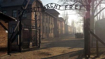 Das ehemalige deutsche Vernichtungslager Auschwitz I.