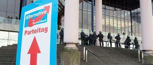 Abgesagt. Der Bundesparteitag der AfD in Kassel ist kurzfristig abgesagt worden.