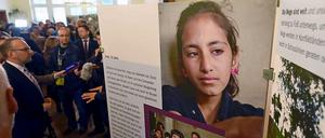 Willkommen in Tröglitz. In der sachsen-anhaltischen Gemeinde wurde am Montagabend ein Benefizabend für Flüchtlinge organisiert.