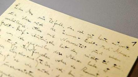Handschriftliches Dokument.
