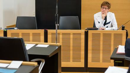 Steht gerade hetig in der Kritik: Die saarländische Ministerpräsidentin Annegret Kramp-Karrenbauer (CDU).
