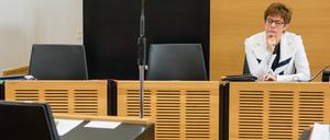 Steht gerade hetig in der Kritik: Die saarländische Ministerpräsidentin Annegret Kramp-Karrenbauer (CDU).