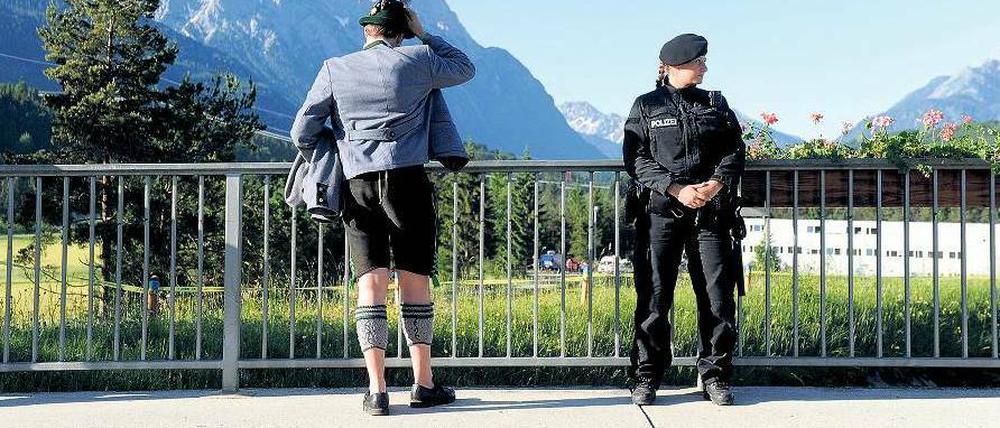 Obama und Merkel treffen sich Krün zum G7-Gipfel