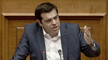 Alexis Tsipras, Griechenlands Regierungschef.